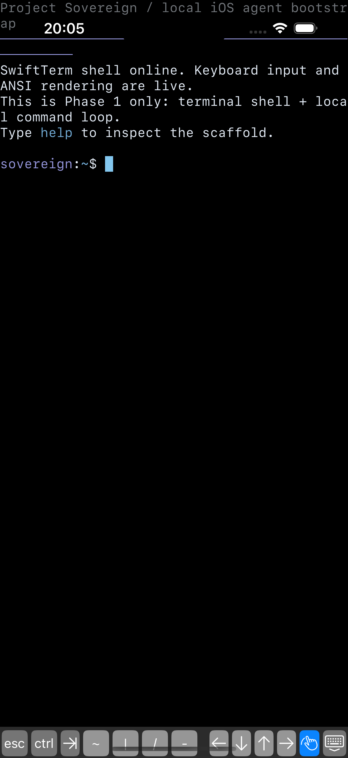 Hermes Sovereign — Prompt ready